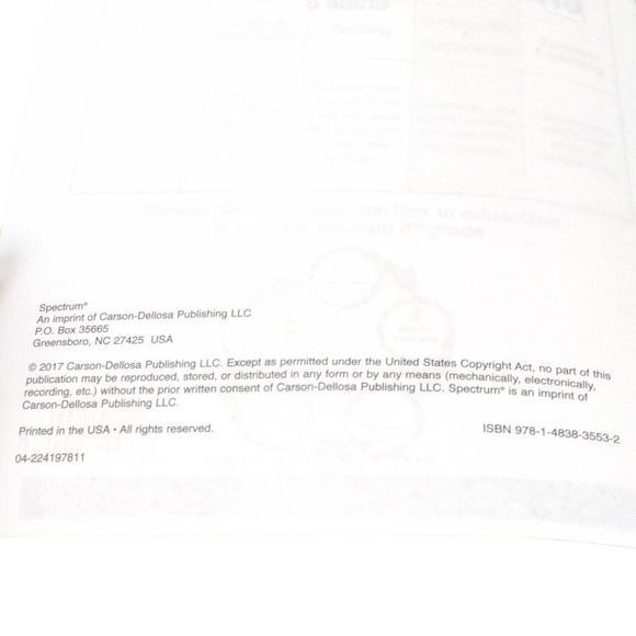 Spectrum Critical Thinking for Math Grade 6 Paperback - Picture 7 of 9